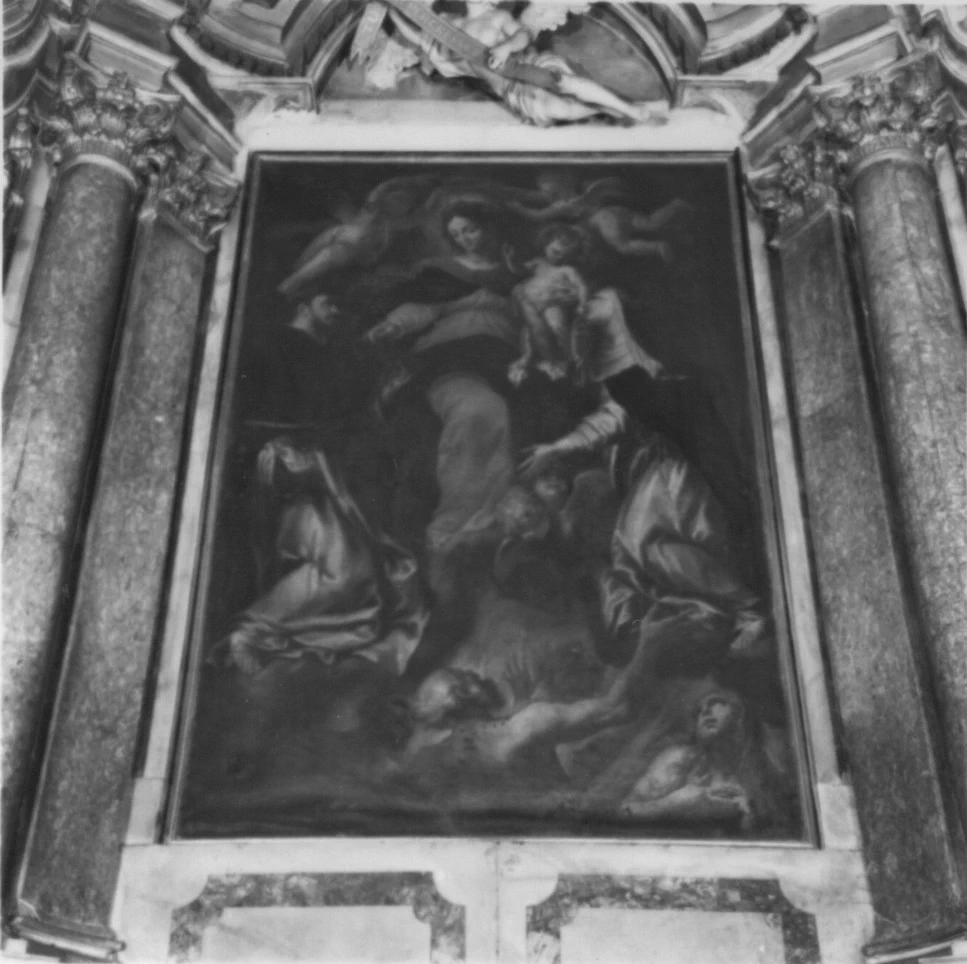 Madonna del Rosario con San Domenico e Santa Caterina da Siena - Loano, Savona